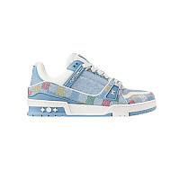 [스페셜오더]LOUIS VUITTON-1A98VC 루이비통 화이트/레드 LV 트레이너 스니커즈 남여공용