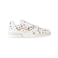 [스페셜오더]LOUIS VUITTON-1A98VC 루이비통 화이트/레드 LV 트레이너 스니커즈 남여공용