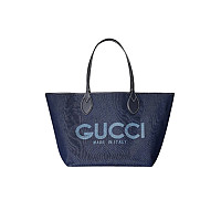 GUCCI-820481 4243 구찌 블루 GG 데님 구찌 토티시마 미디엄 토트백