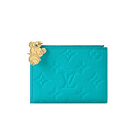 LOUIS VUITTON-M14088 루이비통 그린 티 모노그램 앙프렝뜨 LV x TM 리사 월릿