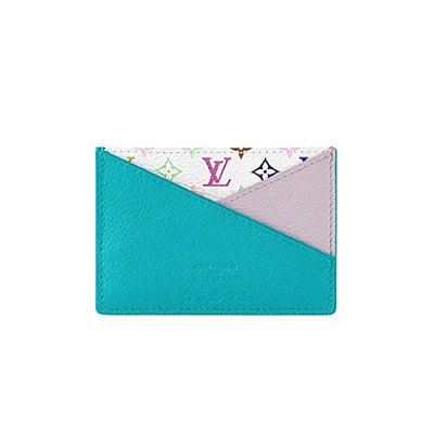 LOUIS VUITTON-M14139 루이비통 그린 티 LV x TM 크리스크로스 카드 홀더
