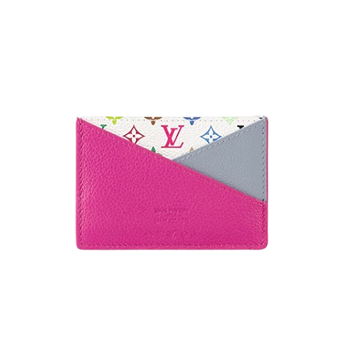 LOUIS VUITTON-M14091 루이비통 핫핑크 LV x TM 크리스크로스 카드 홀더