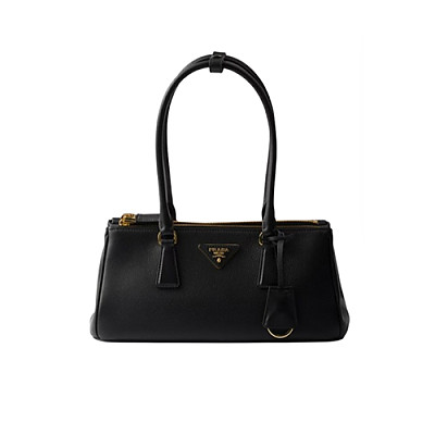 PRADA-1BA457 프라다 블랙 미디엄 갤러리아 가죽 백
