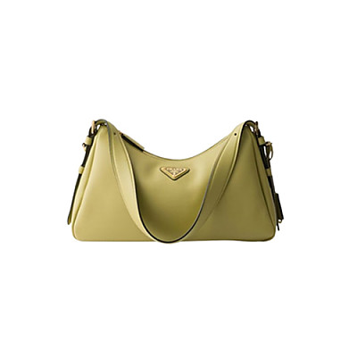 PRADA-1BC229 프라다 코코아 브라운 에메 미디엄 스웨이드 숄더백