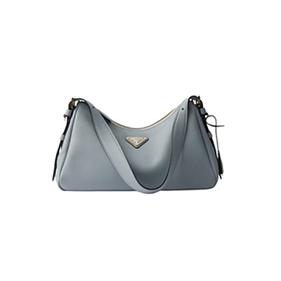 PRADA-1BC229 프라다 코코아 브라운 에메 미디엄 스웨이드 숄더백