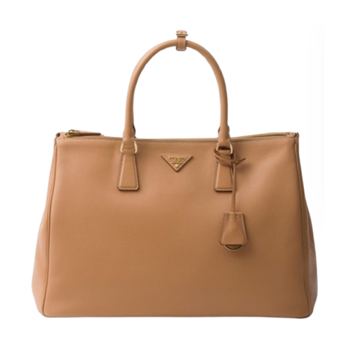 PRADA-1BA802 프라다 내추럴 엑스트라 라지 프라다 갤러리아 가죽 백