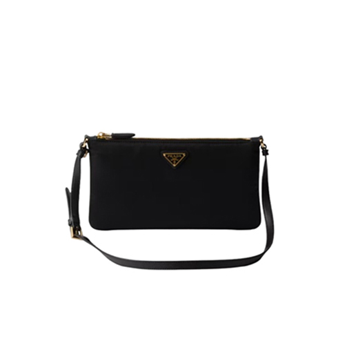 PRADA-1NE545 프라다 블랙 리나일론 파우치
