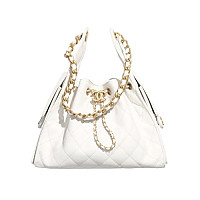 CHANEL-AS5293 샤넬 블랙 캐비어 가죽 CHANEL 25 스몰 백
