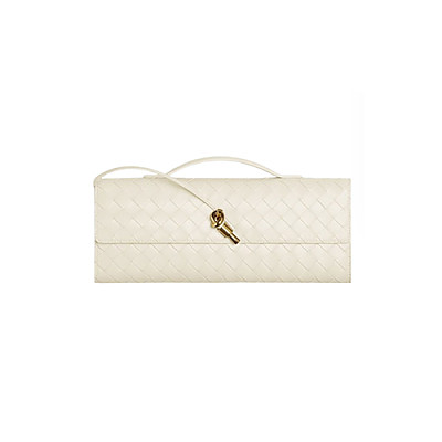 BOTTEGA VENETA-741511 보테가 베네타 화이트 안디아모 클러치