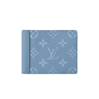 [스페셜오더]LOUIS VUITTON-M63515 루이비통 에삐레더 에피 이니셜 Bleu Azur 멀티플 월릿