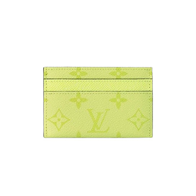 LOUIS VUITTON-M12839 루이비통 그린 모노그램 더블 카드 홀더