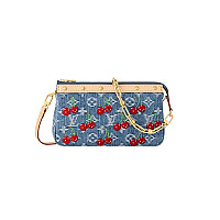 LOUIS VUITTON-M13824 루이비통 블랙 모노그램 앙프렝뜨 LV x TM 미니 포쉐트 악세수아