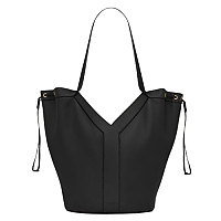 SAINT LAURENT-833160 생 로랑 브라운 카프스킨 y 라지 호보백
