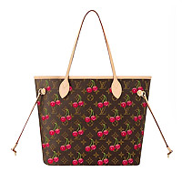 [스페셜오더]LOUIS VUITTON-M56583 루이비통 크림 루즈 모노그램 자이언트 LV 크래프티 네버풀 MM