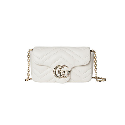 GUCCI-841290 6207 구찌 레드 가죽 GG 마몽 미니 숄더백