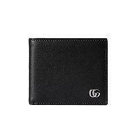 GUCCI-835047 1060 구찌 블랙/그린 가죽 GG 마몽 반지갑