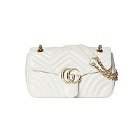 GUCCI-837267 6823 구찌 라이트 핑크 GG 마몽 미디엄 숄더백