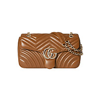 GUCCI-837267 6823 구찌 라이트 핑크 GG 마몽 미디엄 숄더백