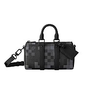 LOUIS VUITTON-M15076 루이비통 오프 화이트 모노그램 헤리티지 키폴 반둘리에 25