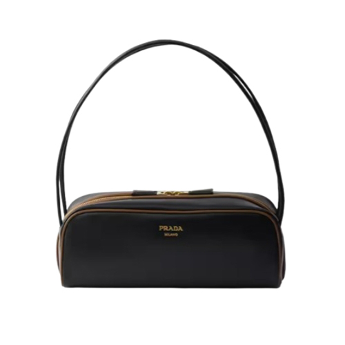 PRADA-1BC249 프라다 블랙 스윙 송아지 가죽 숄더백