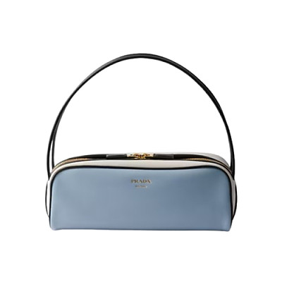 PRADA-1BC249 프라다 블랙 스윙 송아지 가죽 숄더백