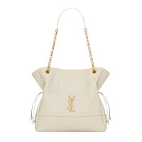 SAINT LAURENT-833948 생 로랑 레드 램스킨 JAMIE 스몰 쇼퍼