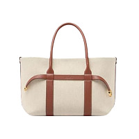 Loro Piana-FAO7473 로로피아나 블랙 카프스킨 기에라 스몰 쇼퍼백
