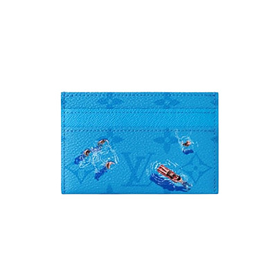 LOUIS VUITTON-M83699 루이비통 화이트 모노그램 섀도우 더블 카드 홀더