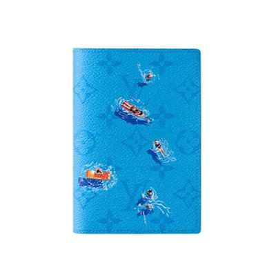 LOUIS VUITTON-M14877 루이비통 오렌지 컬러 모노그램 패스포트 커버