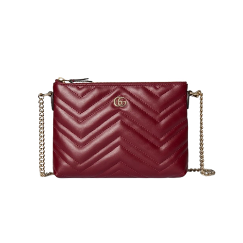 GUCCI-837742 6207 구찌 레드 GG 마몽 체인 포쉐뜨