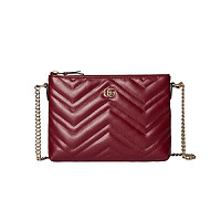 GUCCI-837742 1000 구찌 블랙 GG 마몽 체인 포쉐뜨
