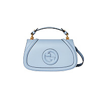 GUCCI-815714 2718 구찌 브라운 가죽 구찌 블론디 스몰 탑 핸들백