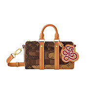 LOUIS VUITTON-M14919 루이비통 블랙 다모플라주 키폴 반둘리에 25