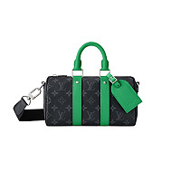 LOUIS VUITTON-M14919 루이비통 블랙 다모플라주 키폴 반둘리에 25