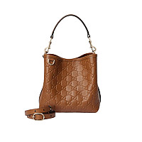 GUCCI-815118 6207 구찌 레드 GG 엠블럼 스몰 버킷백