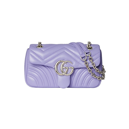 GUCCI-837280 5306 구찌 퍼플 GG 마몽 스몰 숄더백