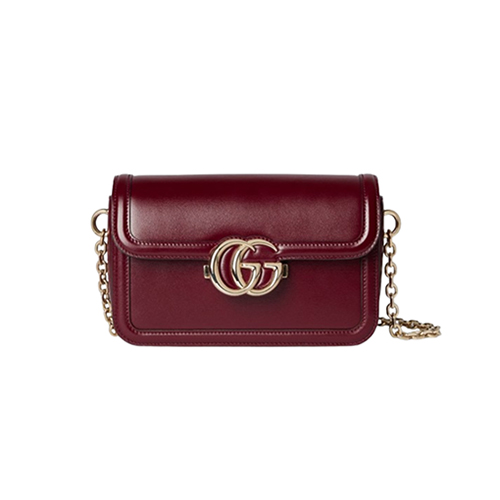 GUCCI-826761 6207 구찌 레드 가죽 구찌 고 스몰 숄더백
