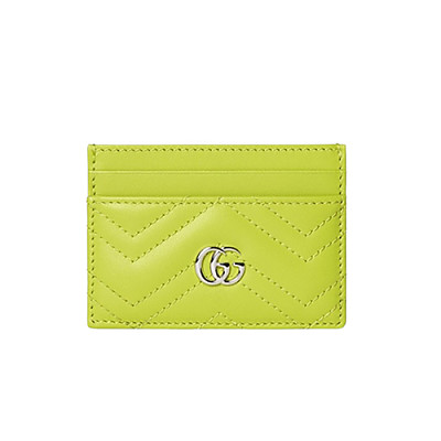 GUCCI-443127 3520 구찌 브라이트 그린 GG 마몽 카드 케이스