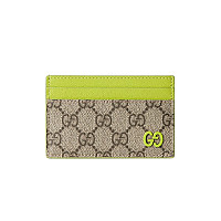 GUCCI-768248 1049 구찌 그린 GG 디테일 GG 카드 케이스