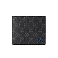 GUCCI-768243 1048 구찌 블랙 GG 수프림 캔버스 지갑