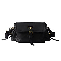PRADA-1BD394 프라다 시나몬 익스플로어 미디엄 스웨이드 숄더 백