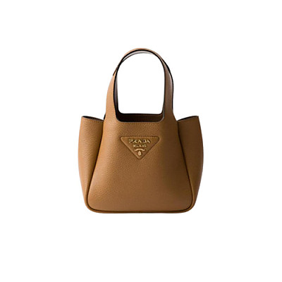 PRADA-1BA349 프라다 캐러멜 송아지 가죽 미니 핸드백