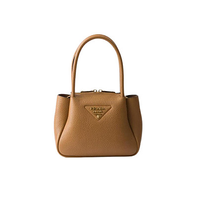 PRADA-1BA362 프라다 캐러멜 플루 가죽 미니 핸드백