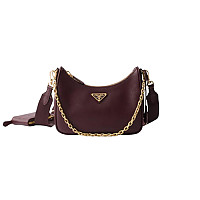 PRADA-1BH204 프라다 블랙 리에디션 2005 나플락 페이턴트 가죽 백