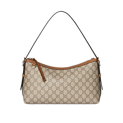 GUCCI-847449 2718 구찌 브라운 GG 엠블럼 미디엄 숄더백