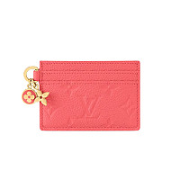 LOUIS VUITTON-M12179 루이비통 스노우 모노그램 앙프렝뜨 LV 참 카드 홀더
