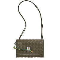 BOTTEGA VENETA-836940 보테가 베네타 화이트 안디아모 파우치