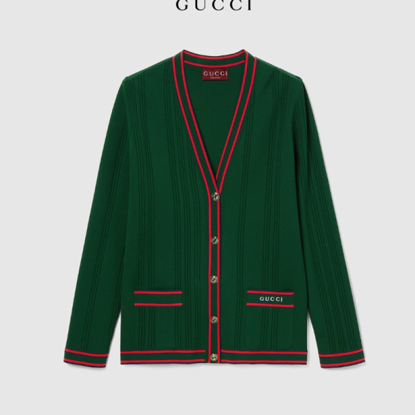 GUCCI-691714 구찌 스트레치 비스코스 자수 가디건 여성용(2컬러)