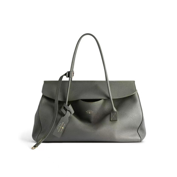 [스페셜오더]BALENCIAGA-826419 발렌시아가 카프스킨 여성 캐리 캐리 올 백 카키