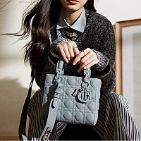 [스페셜오더]DIOR-M0538 디올 Lady Dior My ABCDior 스몰 백 블랙